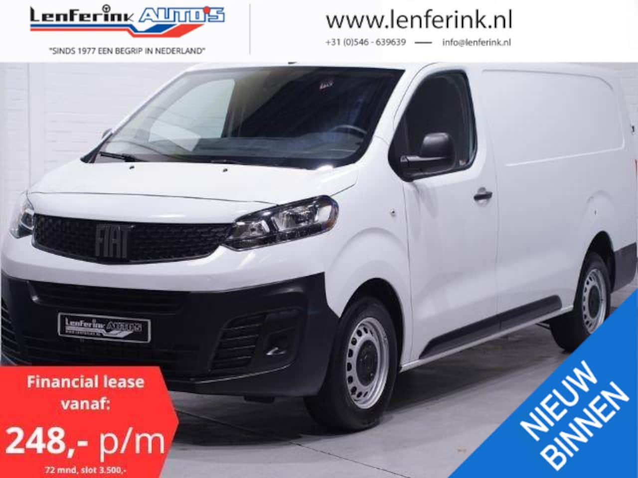 Fiat Scudo - 1.5 Diesel 102 pk L3H1 Airco, Cruise Control Apple Carplay, Laadruimte Pakket, PDC achter, - AutoWereld.nl