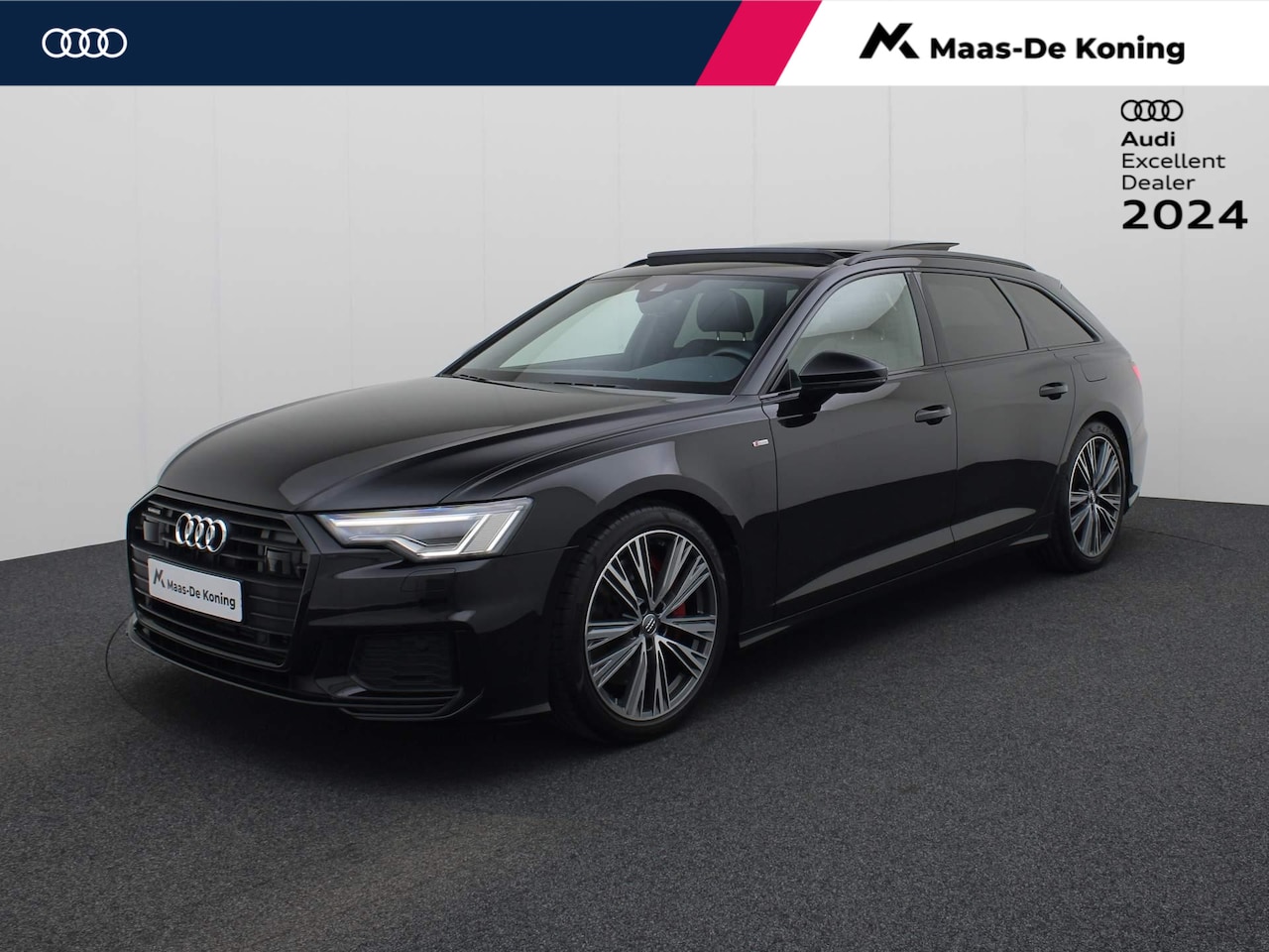 Audi A6 Avant - 55 TFSIe 270kW/367PKquattro S Line · Panoramadak · Leder/Alcantara · Parkeersensoren + cam - AutoWereld.nl