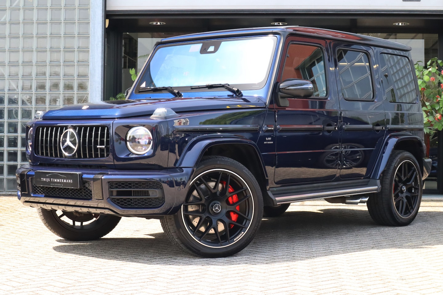 Mercedes-Benz G-klasse - 63 AMG | Cavansietblauw, Carbon interieur, Massagestoelen, Rij-assistentie pakket, Leder E - AutoWereld.nl