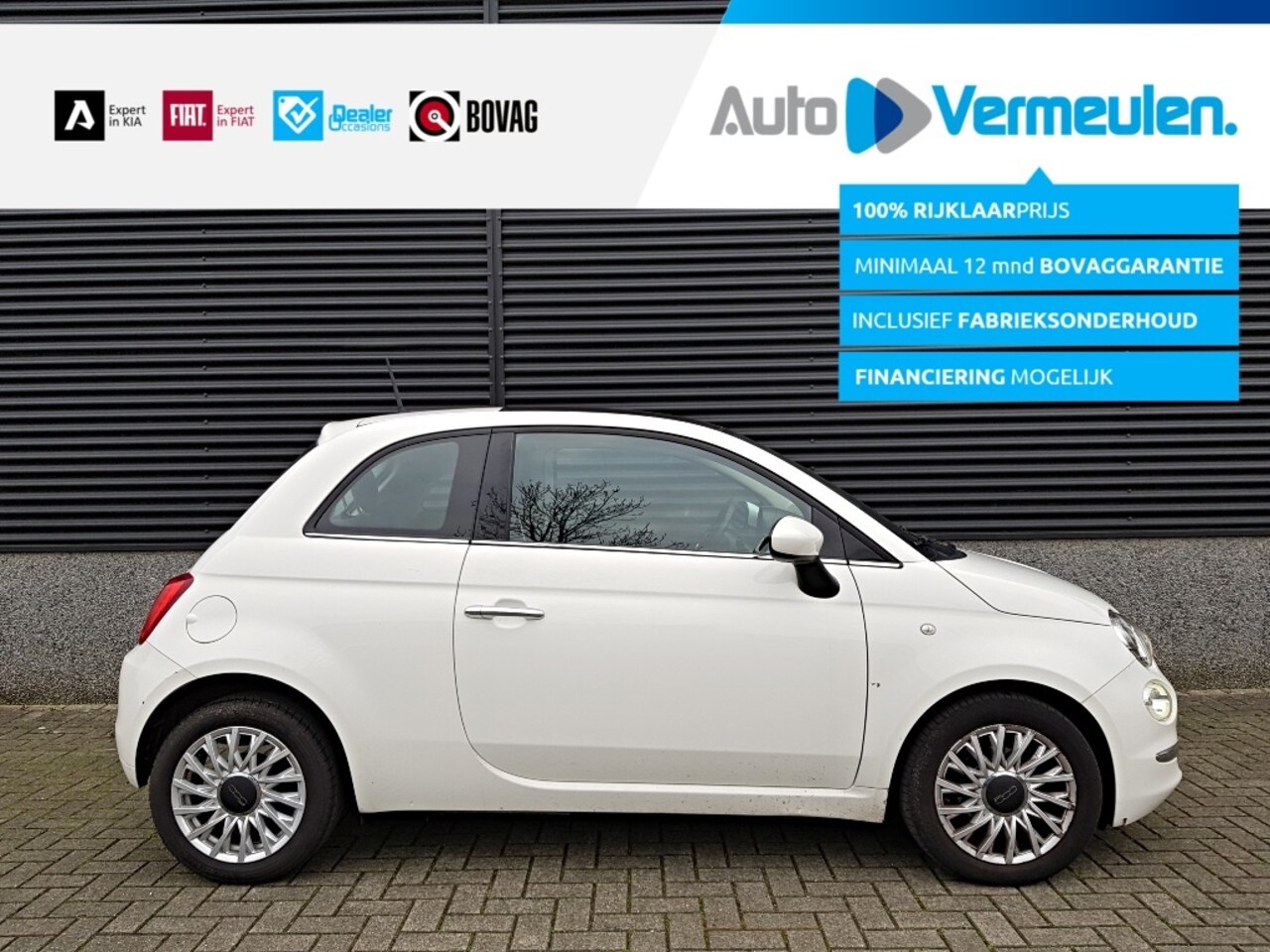 Fiat 500 - Lounge 80 PK TwinAir Turbo - AutoWereld.nl