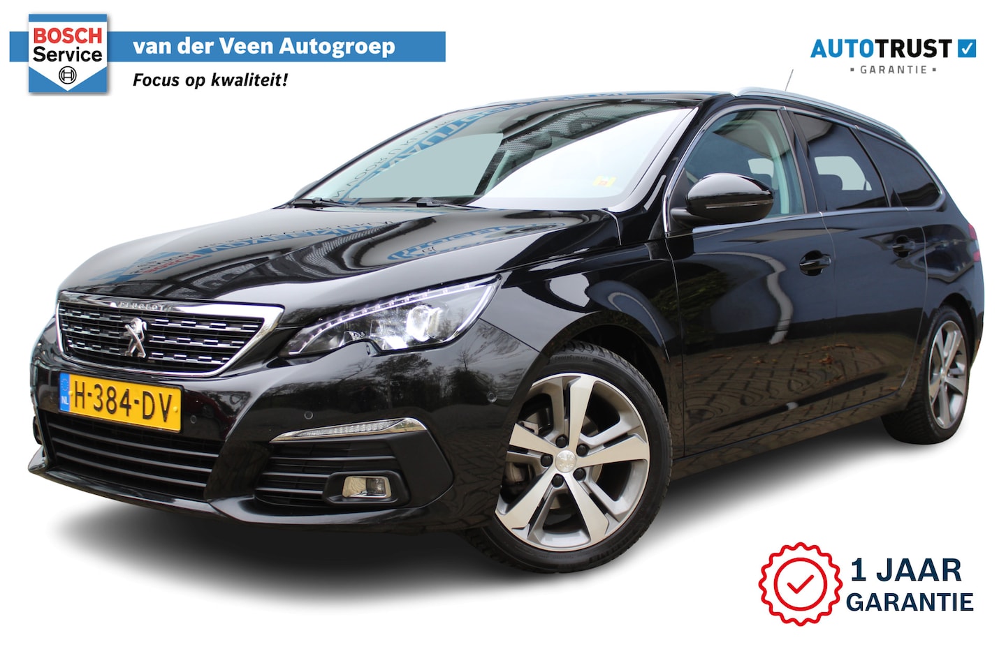 Peugeot 308 SW - 1.2 PureTech Blue Lease Premium | Incl. 12 maanden Garantie | 1e Eigenaar | Panorama dak | - AutoWereld.nl