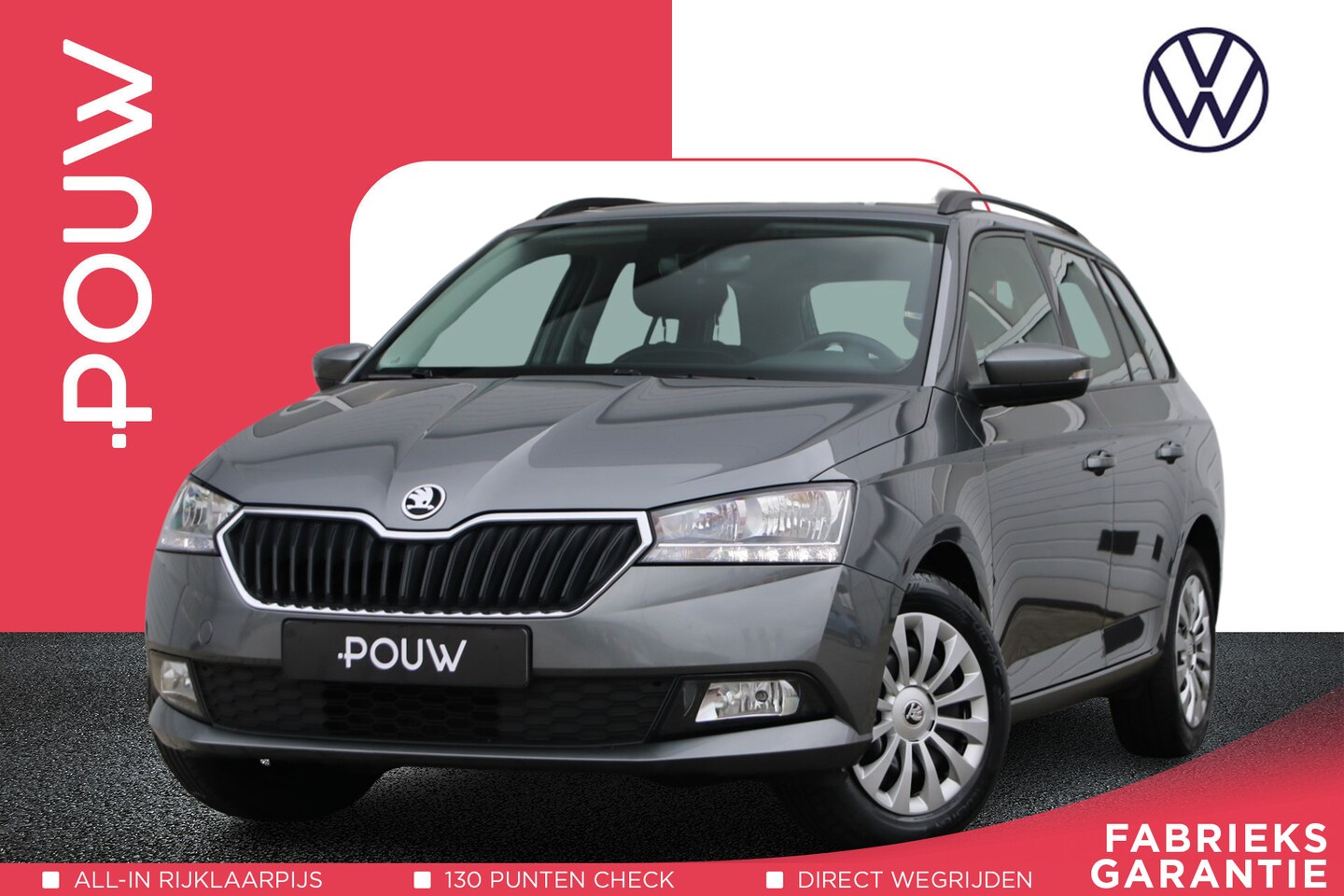 Skoda Fabia Combi - 1.0 TSI 95pk Ambition | Navigatie | Cruise Control | Airco - AutoWereld.nl