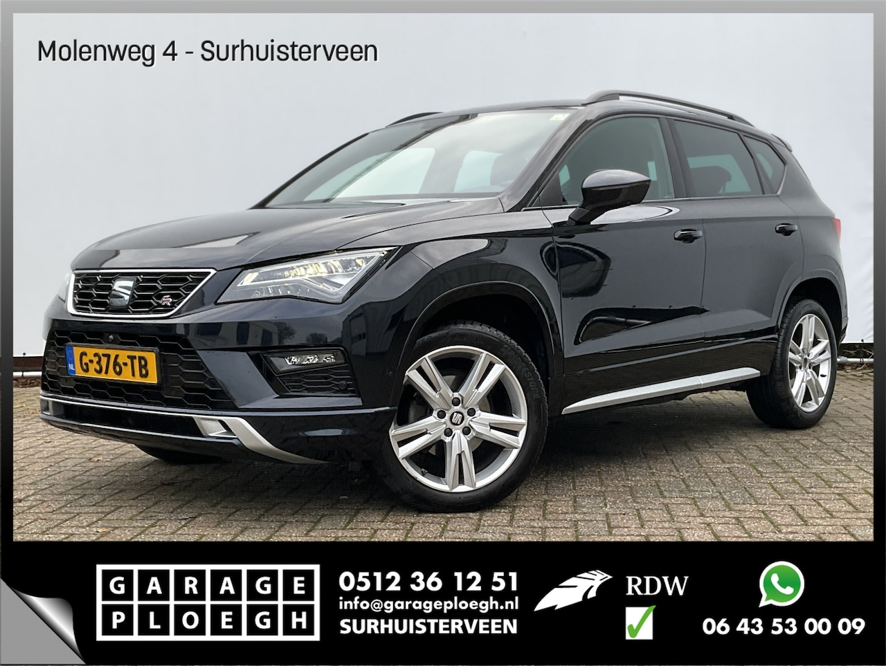 Seat Ateca - 1.5 TSI FR Aut7 360Cam Navi Adapt.cruise Stoelverw. Business Intense - AutoWereld.nl