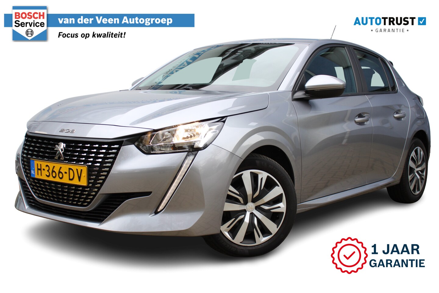 Peugeot 208 - 1.2 PureTech Active | Incl. 12 maanden garantie | 1e Eigenaar | Automaat | Navigatie | Cru - AutoWereld.nl