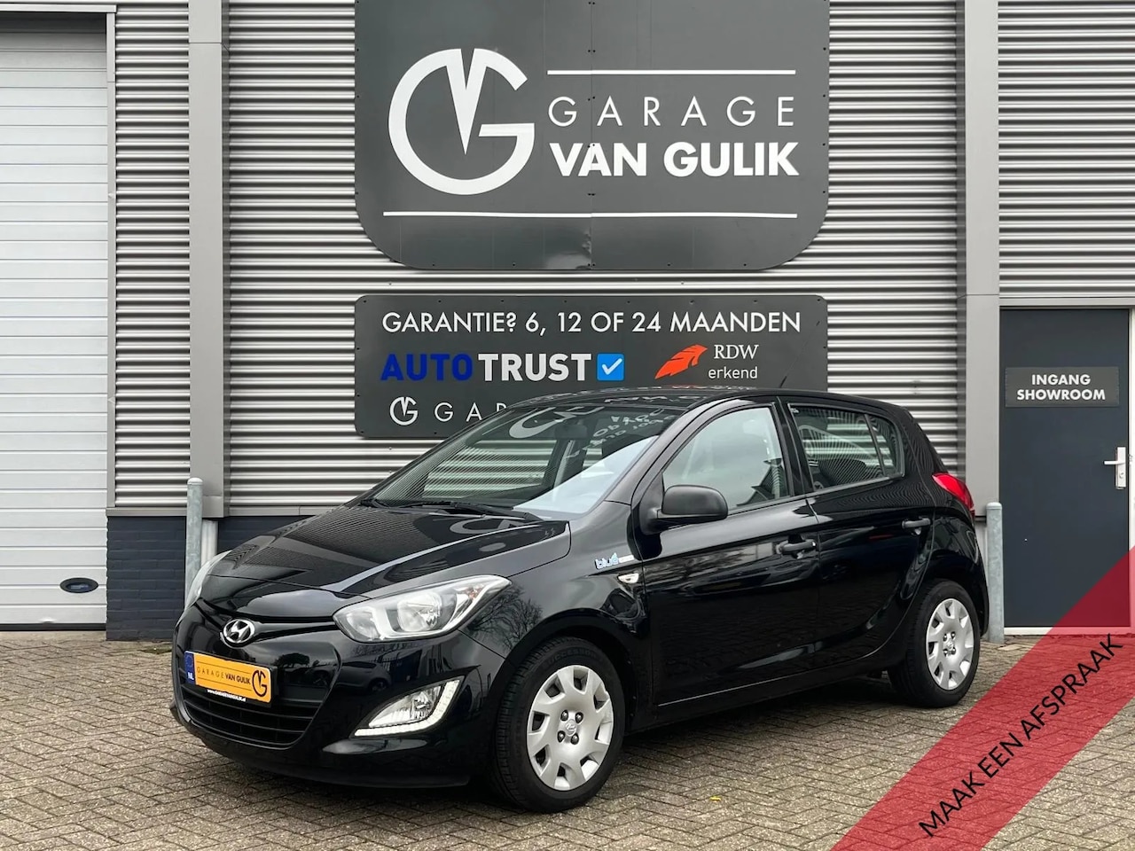 Hyundai i20 - 1.2i 86PK 5 deuren Airco,Isofix,Radio/CdSpeler,Mistlampen,Stuurb.,Aux/Usb,BlueDrive, - AutoWereld.nl