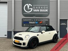 MINI Cabrio - 1.6 122PK Cooper Chili JCW Clima, Cruise, Navi, Panodak, Leder/Stof, Bluetooth, Stoelverw.