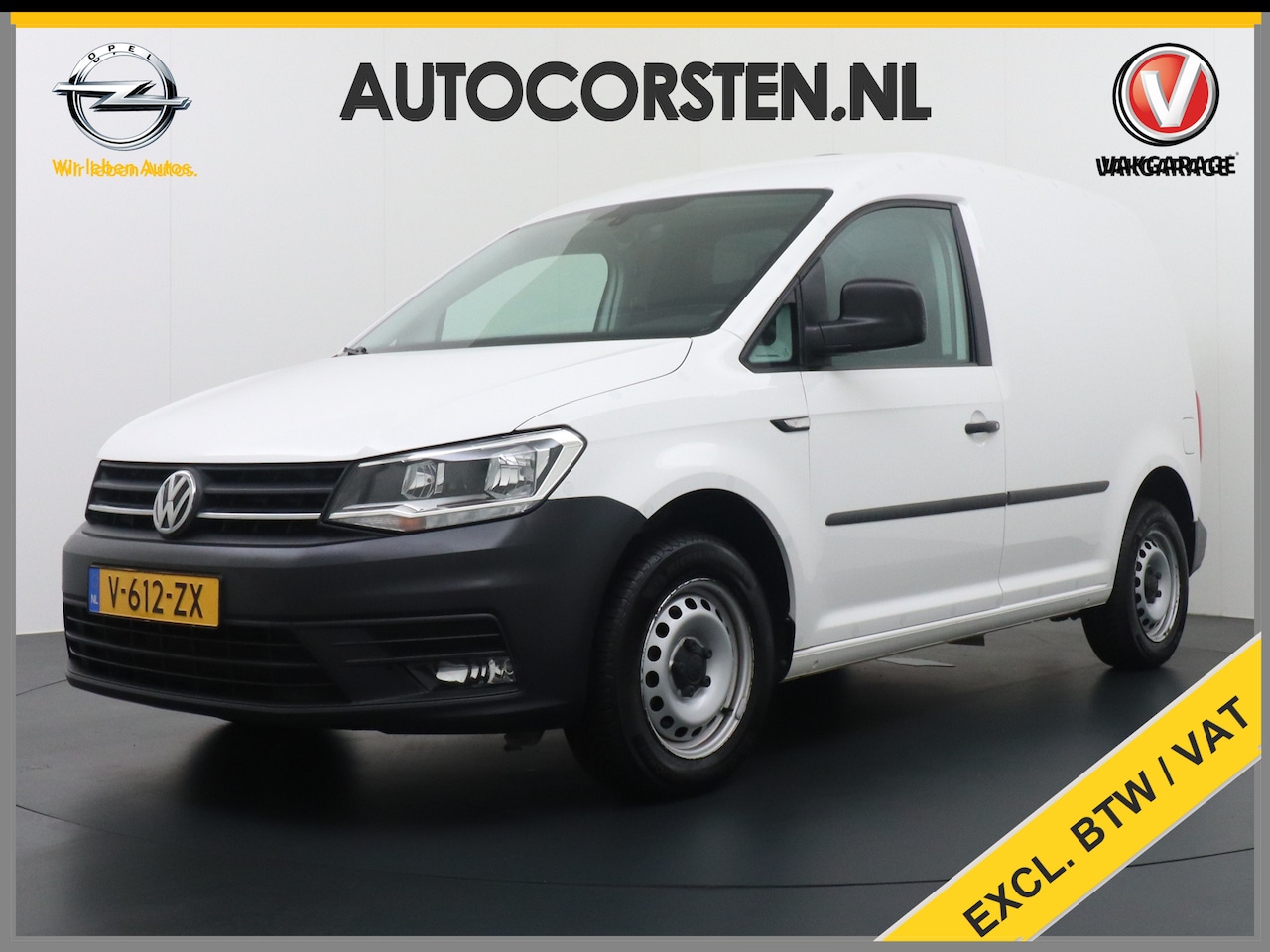 Volkswagen Caddy - Euro 6 2.0TDI L1H1 Apple Carplay - Android Auto Airco Trekhaak Cruise-Control DAB PDC Schu - AutoWereld.nl