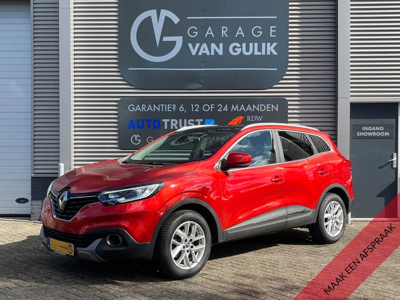 Renault Kadjar - 1.2 TCe 131PK Clima,Cruise,Panodak,Navi,Stoelverw.,Leder/Stof,KeylessGo+Entry,PdcV+A,LaneA - AutoWereld.nl