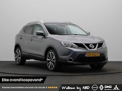 Nissan Qashqai - 163 PK DIG-T Tekna | Trekhaak | 1.500 kg trekvermogen | Lederen bekleding | 360 graden cam