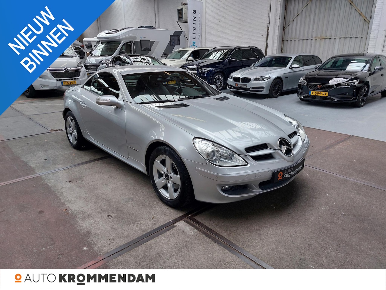 Mercedes-Benz SLK-klasse - 200 K. Automaat, Airscarf, leder, stoelverwarming - AutoWereld.nl