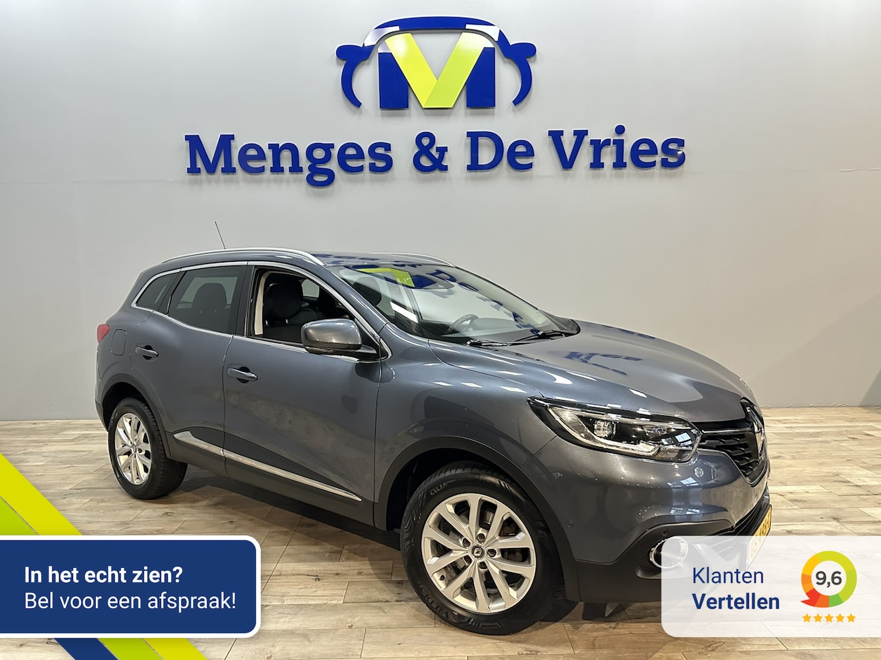 Renault Kadjar - 1.5 dCi Intens Airco ECC | Navigatie | Cruise Control | Camera | Keyless | Half leder | Tr - AutoWereld.nl