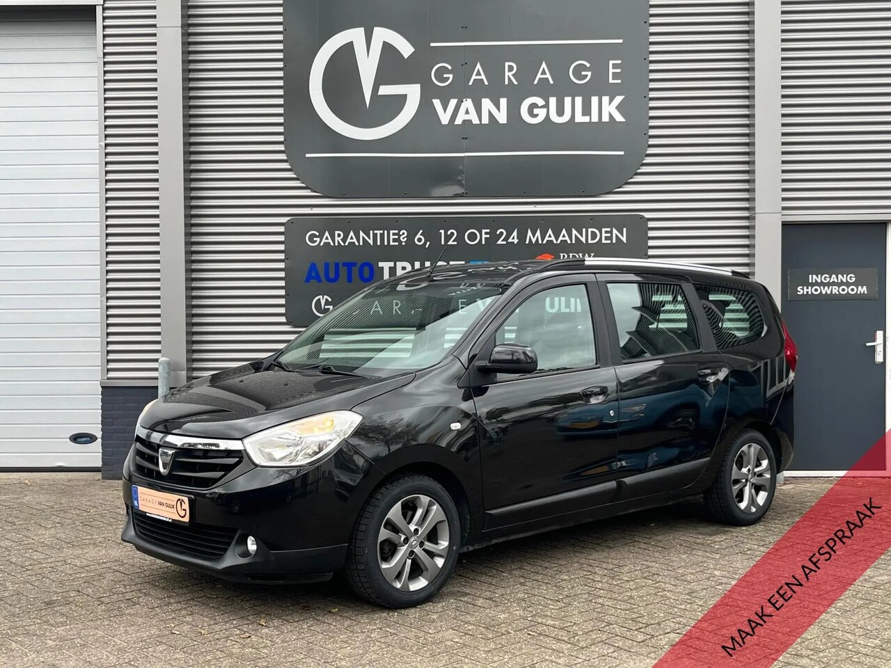 Dacia Lodgy - 1.2 TCe 116PK 7p. Airco,Navi,Usb,Pdc,Leder,Stoelverw.,Snelheidsbegr.,Isofix,ElektrischeRui - AutoWereld.nl