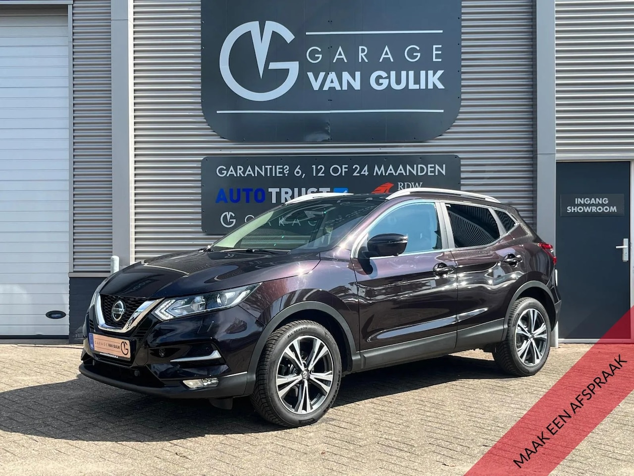 Nissan Qashqai - 1.2 116PK Clima,Cruise,Navi,Panodak,PdcV+A,Stoelverw.,360Camera,KeylessGo+Entry, - AutoWereld.nl