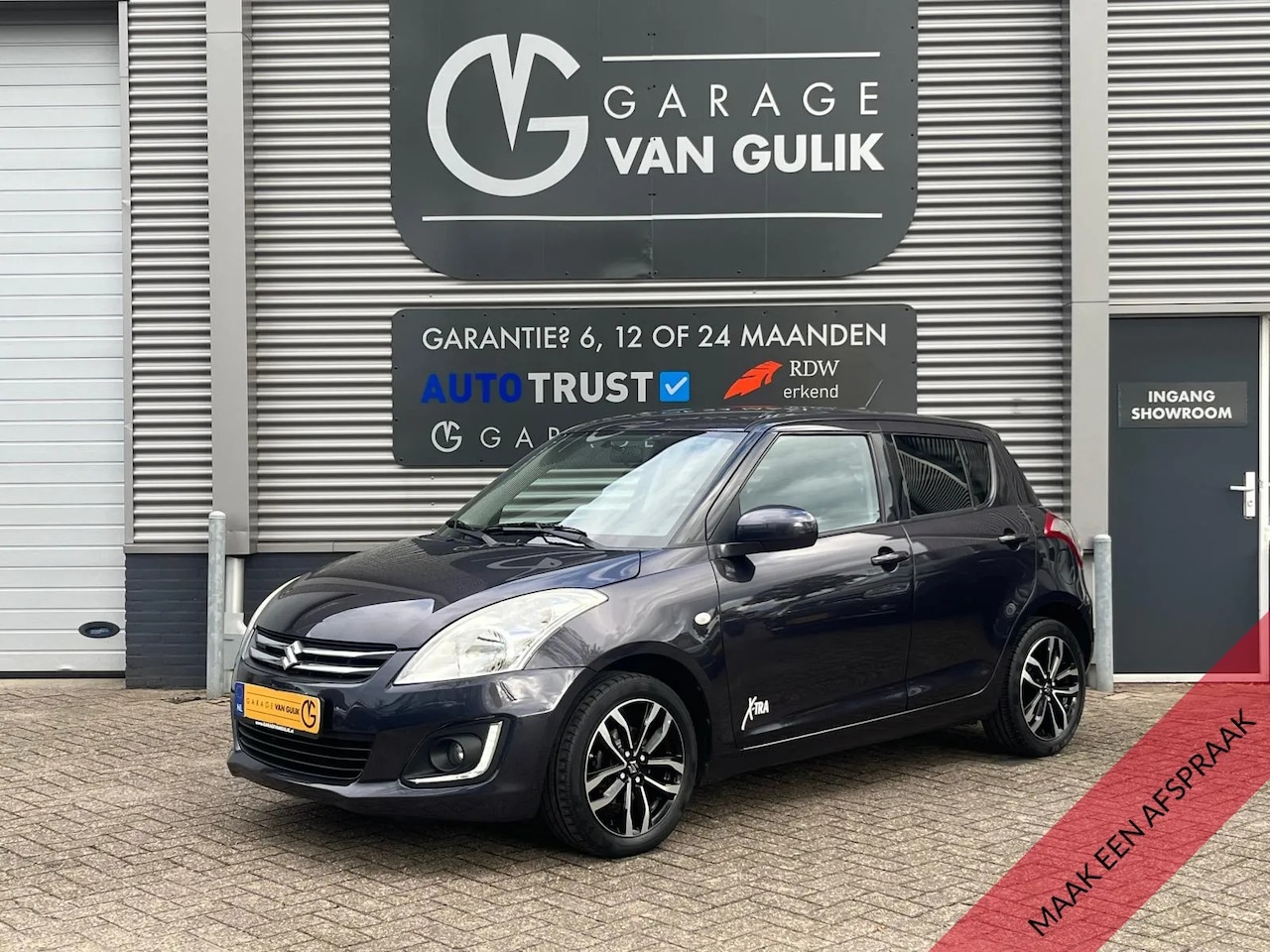 Suzuki Swift - 1.2 94PK Xtra Airco,Cruise,Leder/Alcantara,Stoelverw.,Led,Usb,Isofix,GetintGlas,Lmv, - AutoWereld.nl