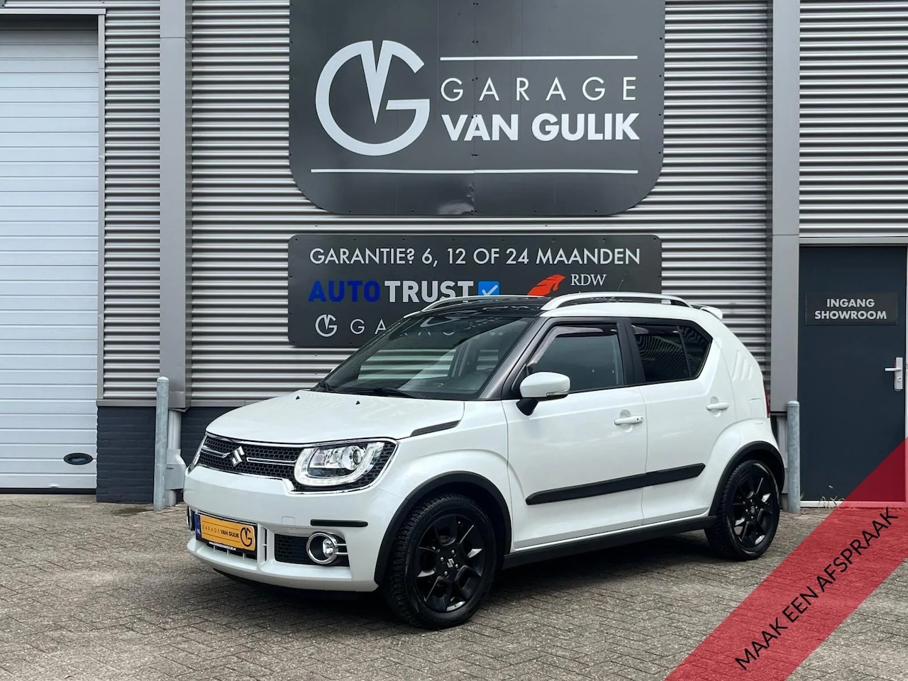 Suzuki Ignis - 1.2 90PK Stijl AUTOMAAT Clima,Cruise,Navi,Trekhaak,Led,Dakrail,Mistlampen,Bluetooth,Usb/Au - AutoWereld.nl