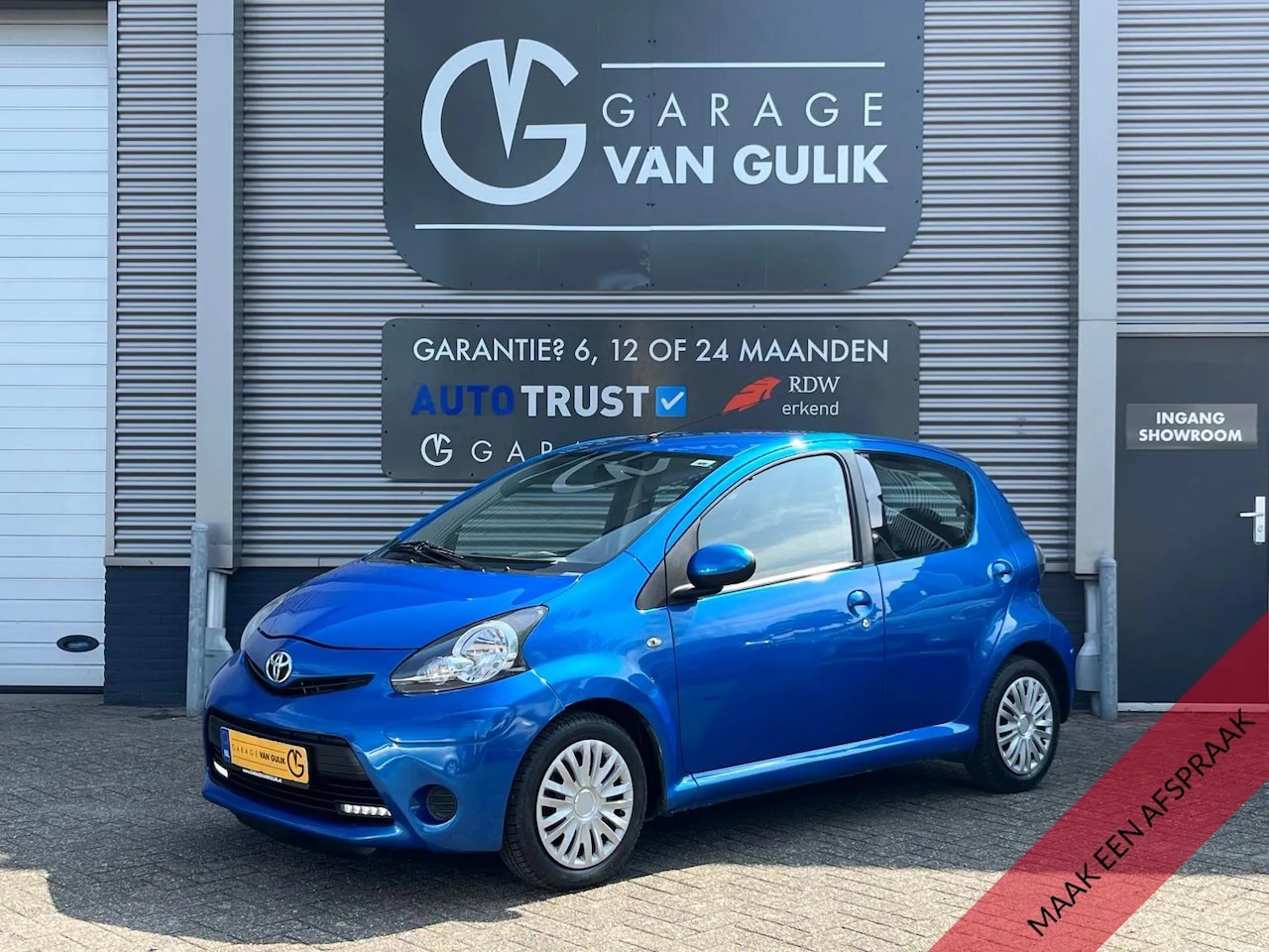 Toyota Aygo - 1.0 VVT-i 68PK 5 deuren Airco,Led,Isofix,Radio/CdSpeler,Stuurb., - AutoWereld.nl