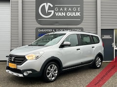 Dacia Lodgy - 1.2 TCe 116PK Stepway 7p. Airco, Navi, Cruise, Pdc, Lmv, DealerOnderhouden, Stoelverw., St