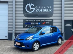 Toyota Aygo - 1.0 68PK DynamicBlue 5drs Airco, Stuurb., Isofix, Led, Aux, Radio/CdSpeler, ElektrischPakk