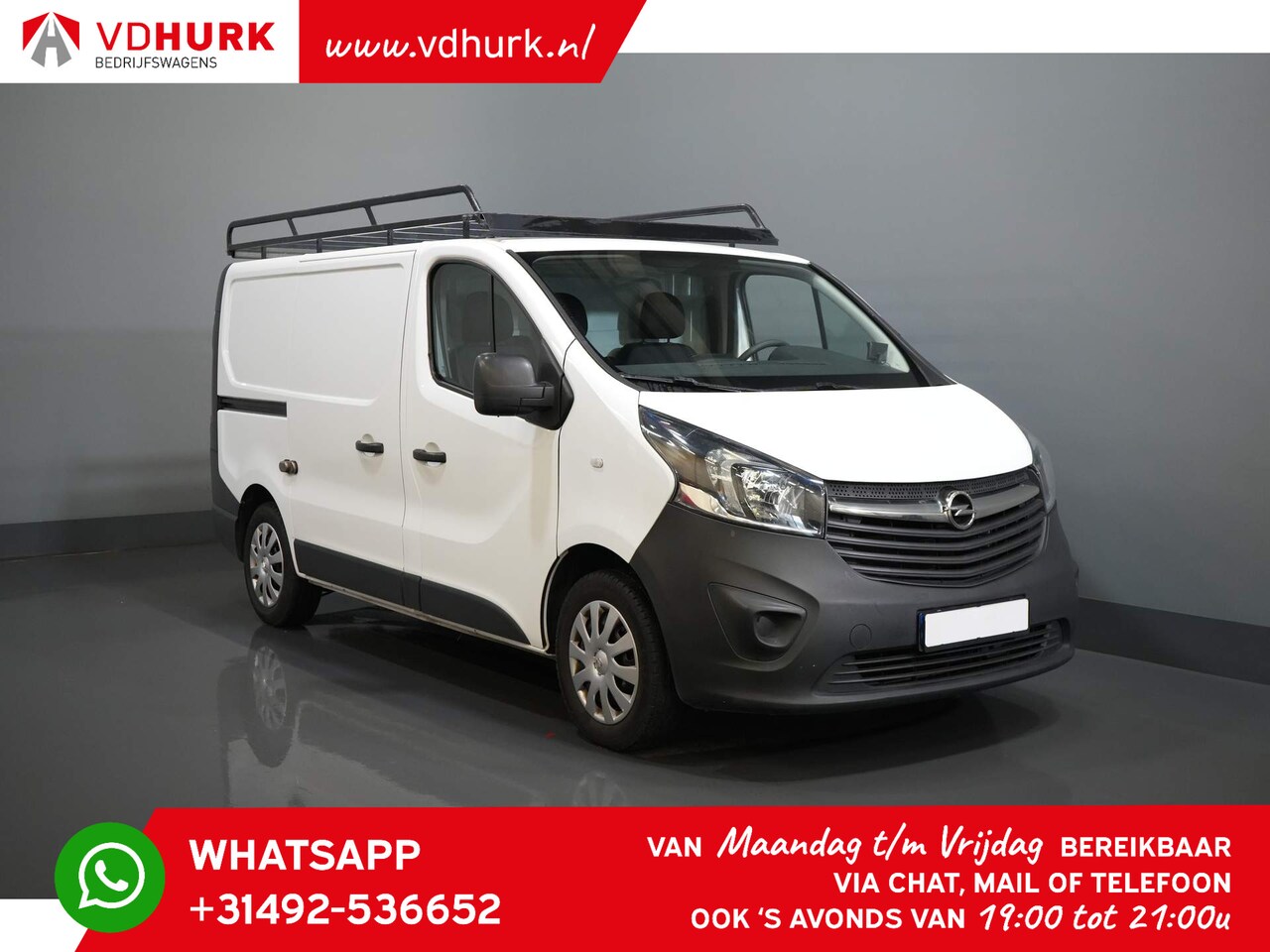 Opel Vivaro - 1.6 CDTI APK 8-2025/ Cruise/ Camera/ Imperiaal/ Trekhaak/ Airco - AutoWereld.nl