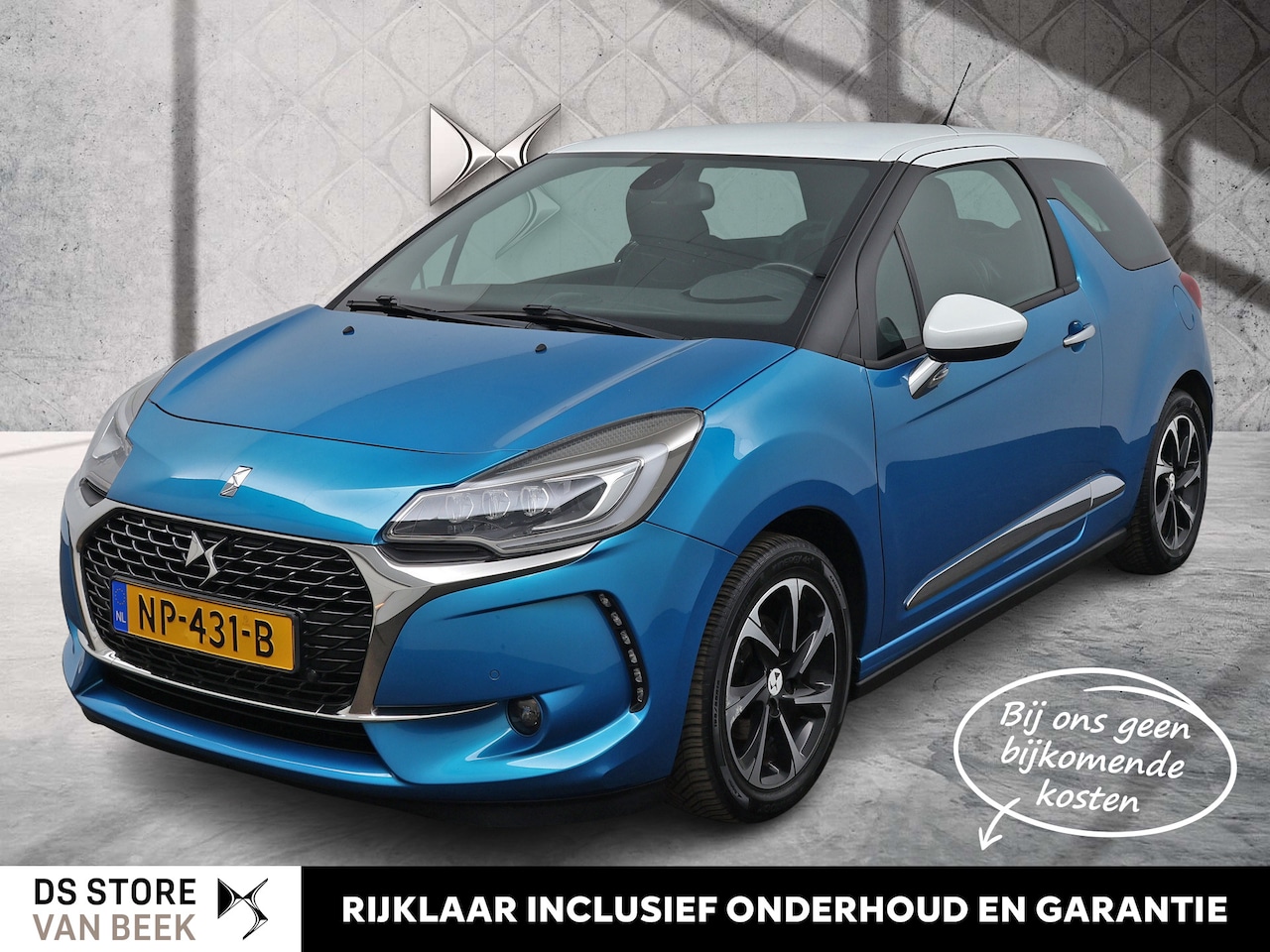 DS 3 - 110 PK automaat So Chic | Rijklaar | Trekhaak | Navi | Camera achter | - AutoWereld.nl