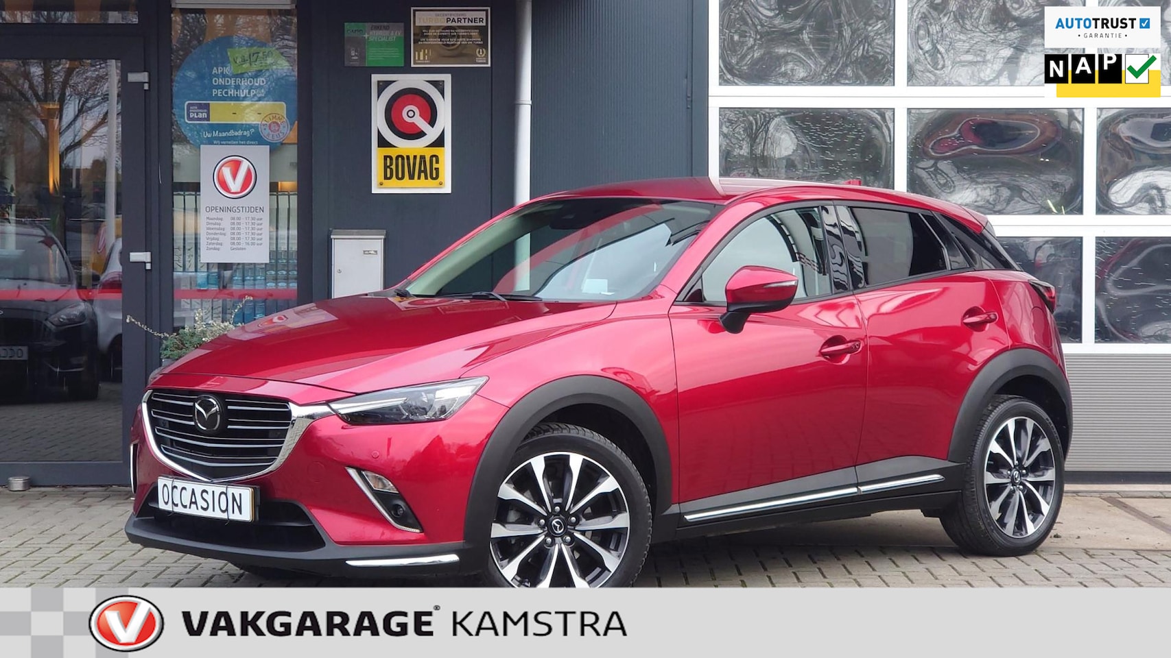 Mazda CX-3 - 2.0 SkyActiv-G GT-M Bose/Stoel+stuurverw/PDC/HUD - AutoWereld.nl