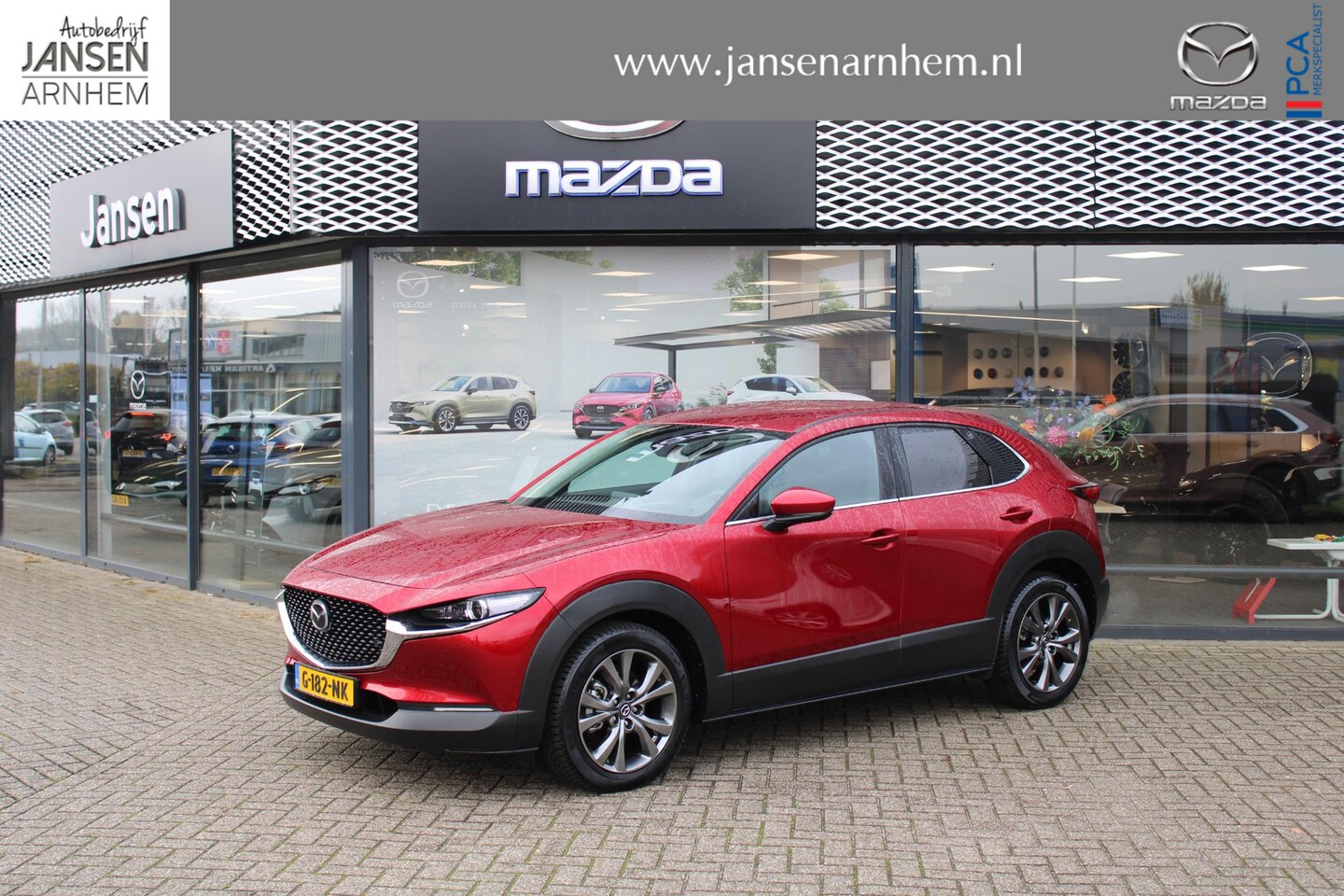 Mazda CX-30 - 2.0 e-SkyActiv-X M Hybrid Luxury , Automaat, Trekhaak, All Season, Bose, Adap Cruise, HUD, - AutoWereld.nl