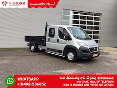 Fiat Ducato - 2.3 MJ 150 pk Dubbel cabine DC/ 6 Pers./ Open laadbak/ 3.0t Trekverm./ Luchtvering/ Climat