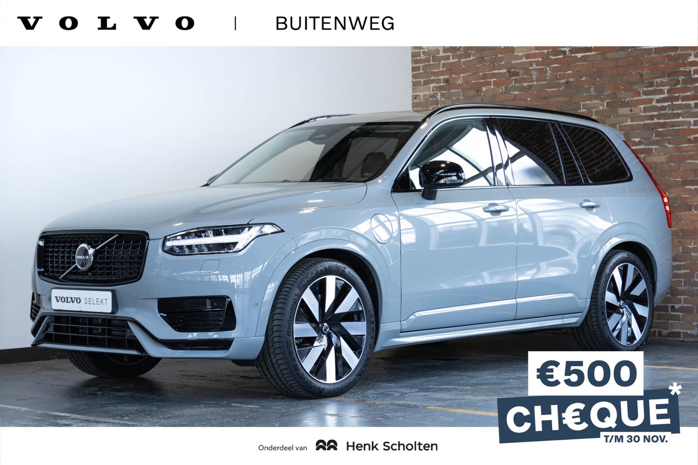 Volvo XC90 - T8 Automaat Recharge AWD Ultra Dark | Long Range | Bowers & Wilkins Audio | Luchtvering | - AutoWereld.nl