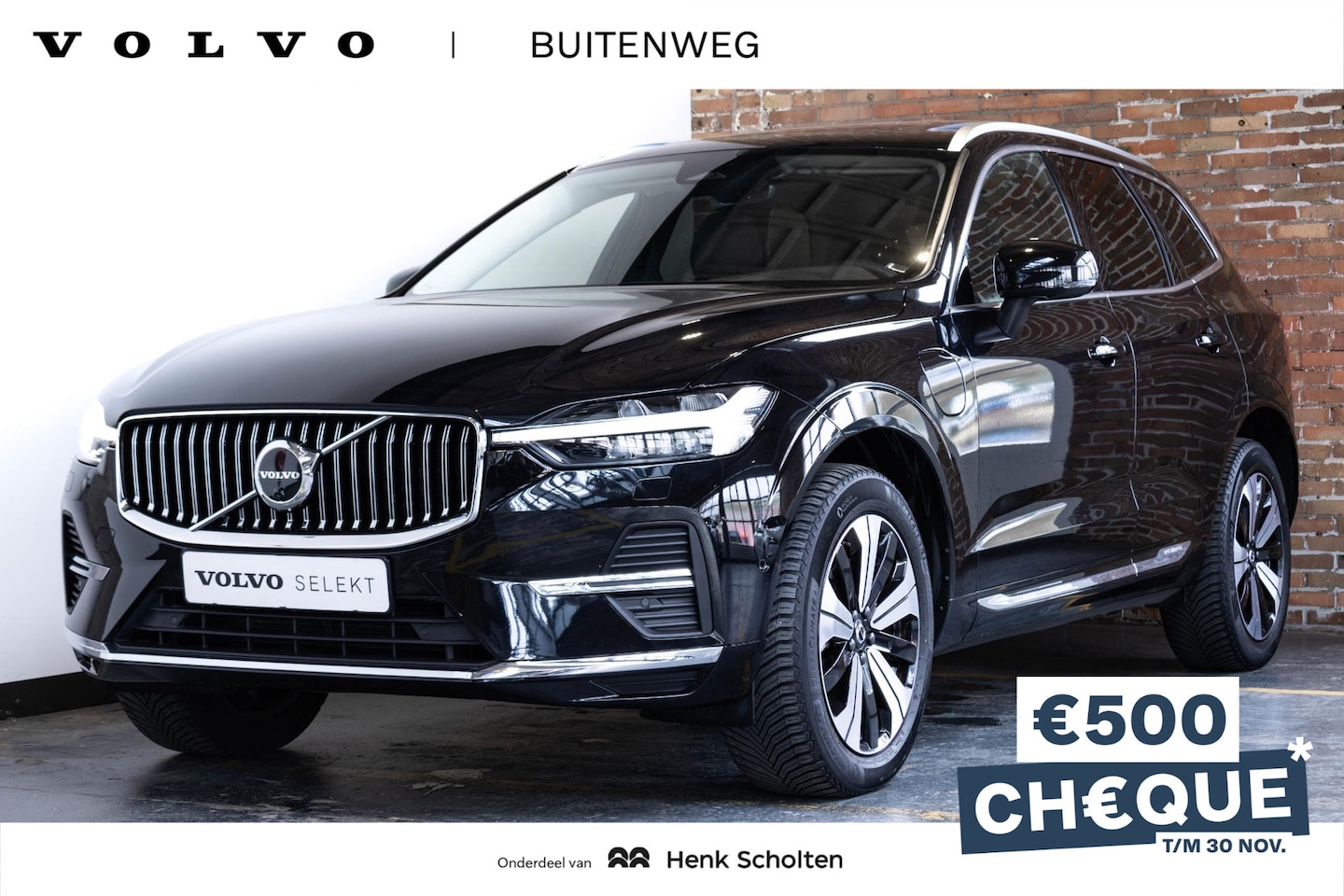 Volvo XC60 - T8 Automaat Recharge AWD Plus Bright | Adaptive cruise control | 360° parkeercamera | Wegk - AutoWereld.nl