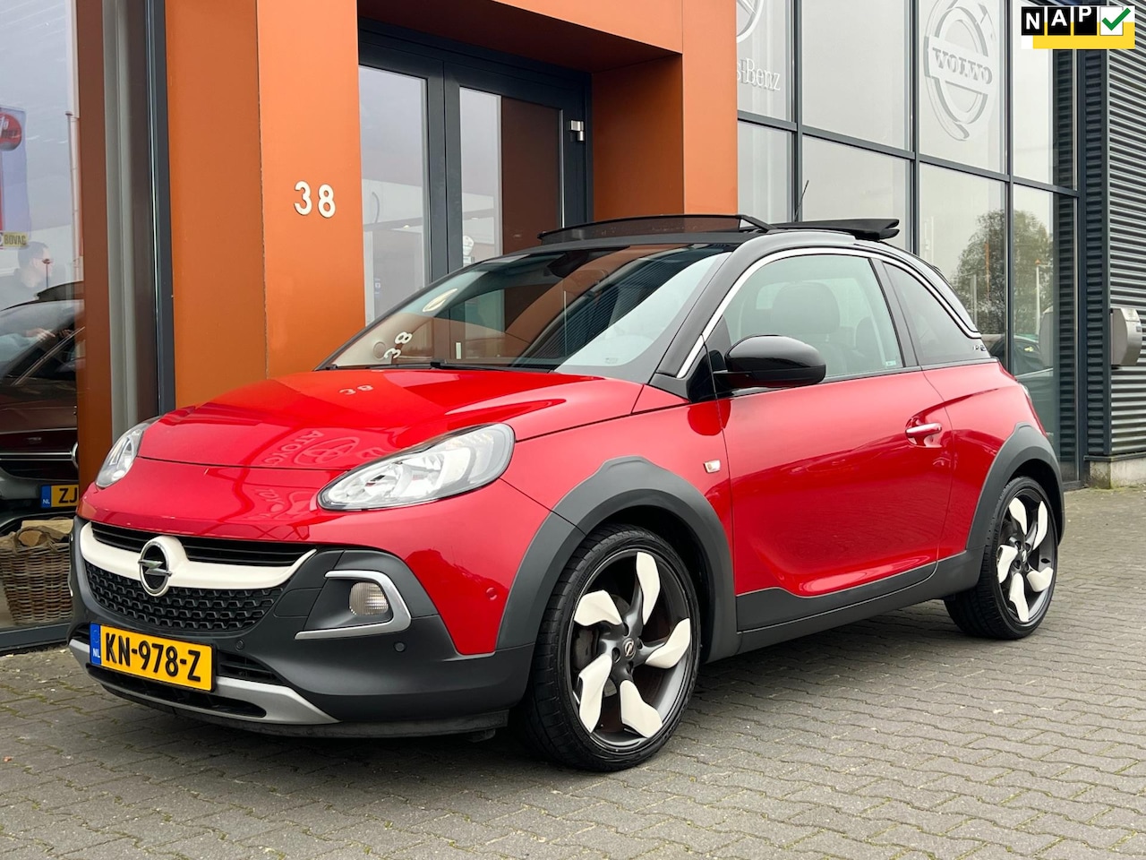 Opel ADAM - 1.0 Turbo Rocks|6BAK|Cabrio|Carplay|PDC|Leder - AutoWereld.nl