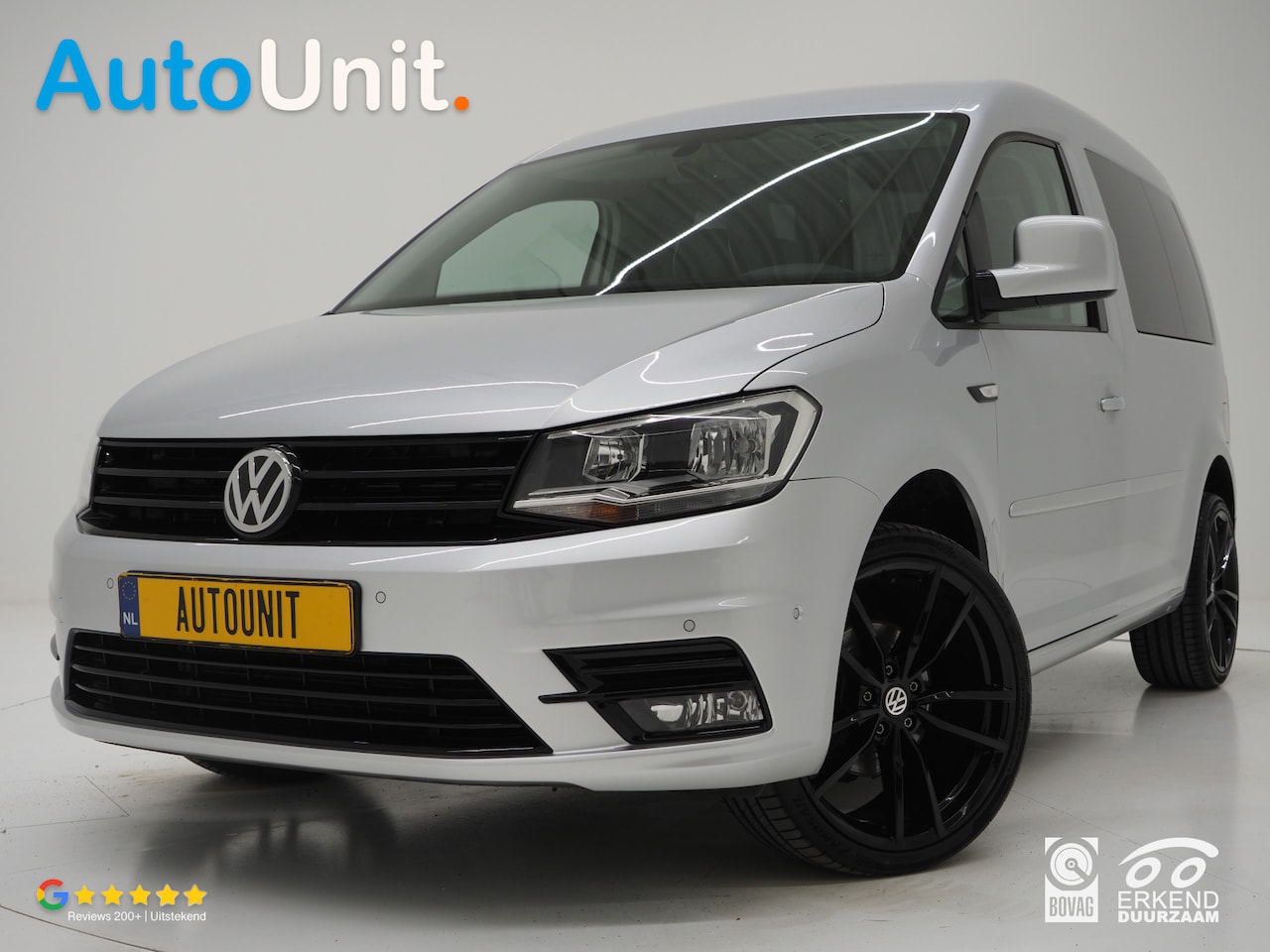 Volkswagen Caddy - 2.0 TDI 185PK DSG R-line | Adaptive Cruise | Leder | Carplay | Glaspanelen | Airco - AutoWereld.nl