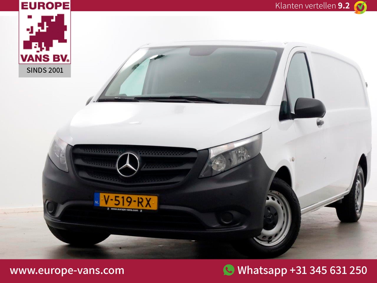 Mercedes-Benz Vito - 114 CDI 7G Automaat XL Extra Lang Airco/Navi/Camera 09-2018 - AutoWereld.nl