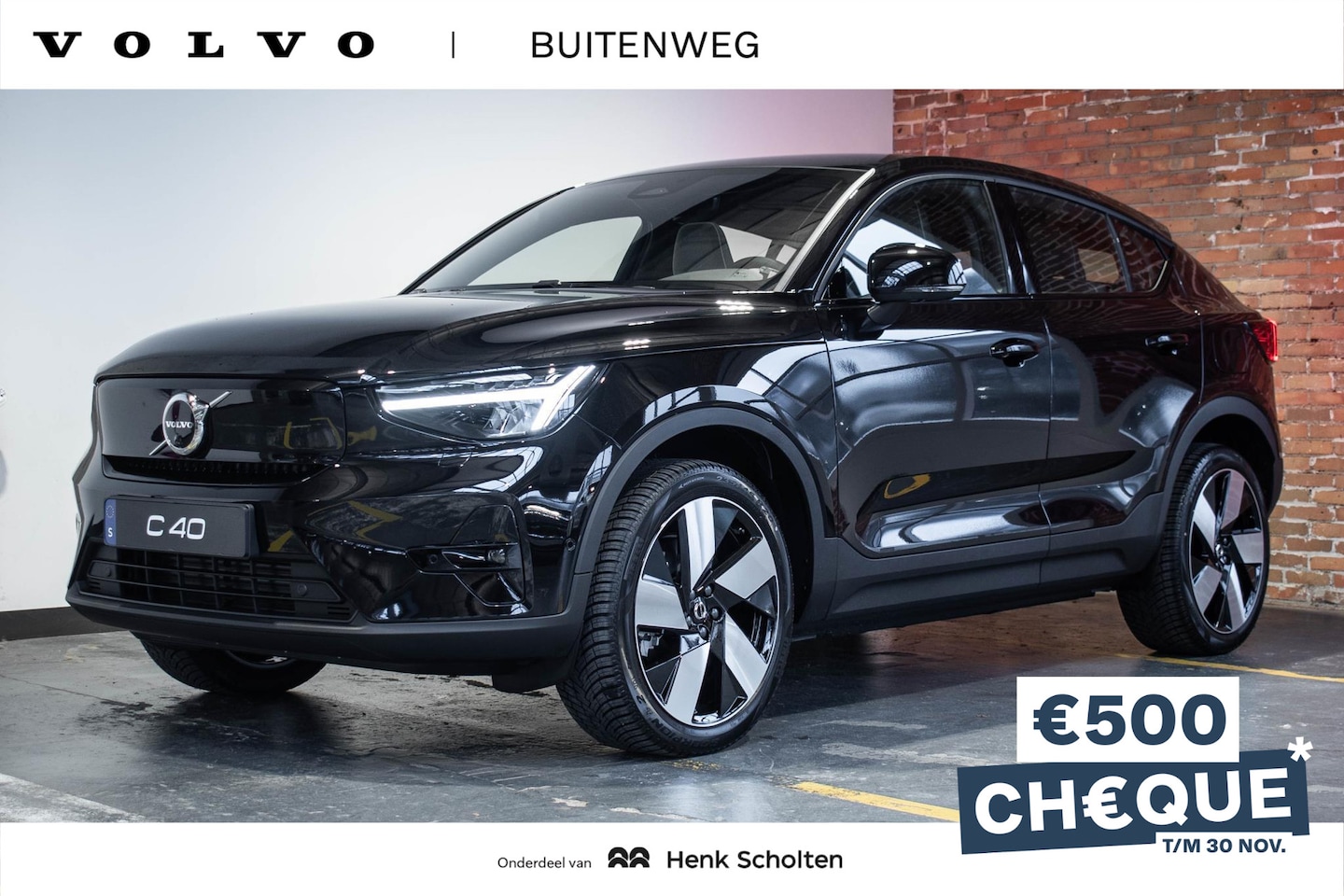 Volvo C40 - Single Motor Extended Range Ultimate 82 kWh | 20" Lichtmetalen Wielen | Extra Getint Glas - AutoWereld.nl