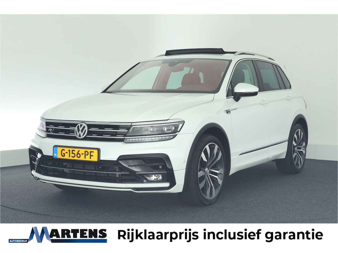 Volkswagen Tiguan - 1.5 TSI 150pk DSG ACT R-Line Highline Trekhaak Camera Leder Stoelverwarming Panoramadak Vi - AutoWereld.nl