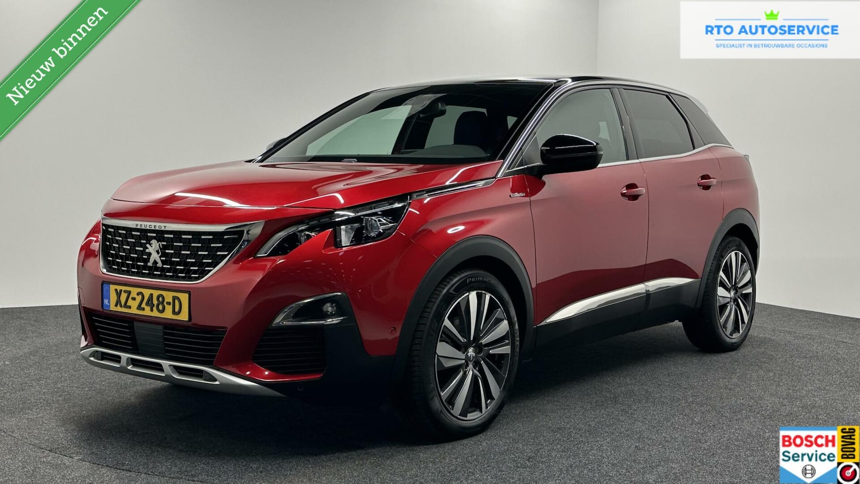 Peugeot 3008 - 1.2 PureTech GT Line NAVI CARPLAY CAMERA - AutoWereld.nl