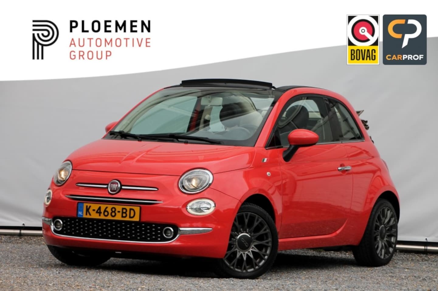 Fiat 500 C - 1.2 Lounge - 69 pk ** PDC / Airco - AutoWereld.nl