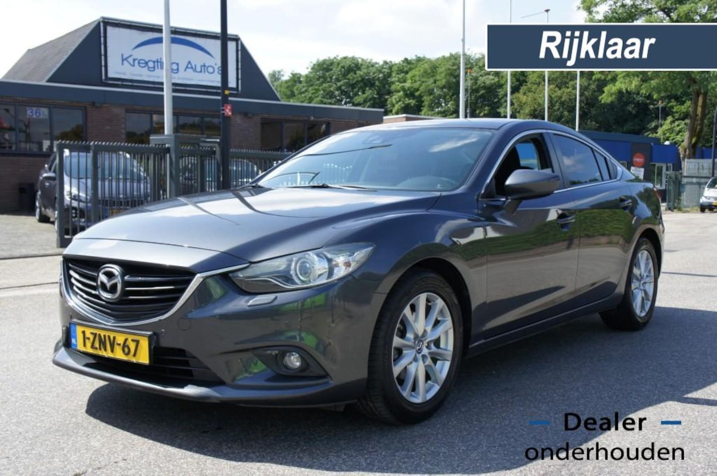 Mazda 6 - 2.0 HP TS+ VOLLEDIG DEALER ONDERHOUDEN PERFECTE STAAT - AutoWereld.nl