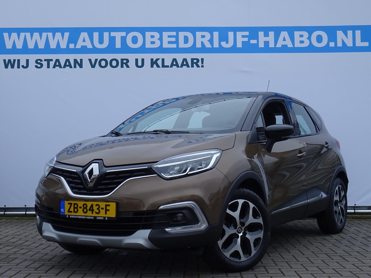 Renault Captur - 0.9 TCE INTENS ECC/CRUISE/NAV/KEYLESS-ENTRY/REGEN.SENS/PARK.SENS/STOEL.VERWARM - AutoWereld.nl