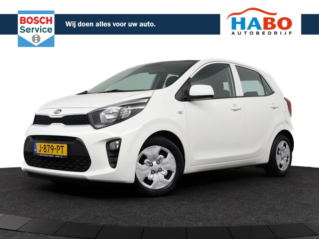 Kia Picanto - 1.0 MPI COMFORTPLUSLINE NAVIGATOR 4Z AC/BLUETOOTH/CRUISE/NAV/CAMERA/LMV - AutoWereld.nl