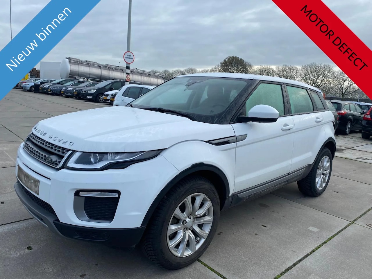 Land Rover Range Rover Evoque - 2016 * 2.0 eD4 HSE *151.D KM * MOTORSCHADE - AutoWereld.nl