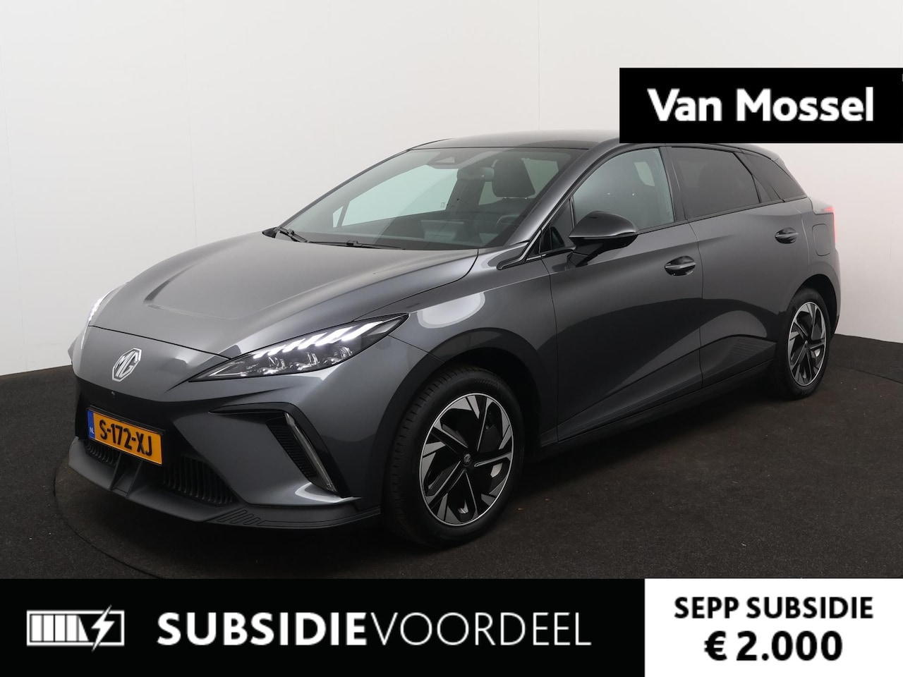 MG 4 - Luxury 64 kWh | WLTP 435KM |  ACC | ECC | 17"lmv | Warmtepomp | Navigatie | DAB | Stoel + - AutoWereld.nl