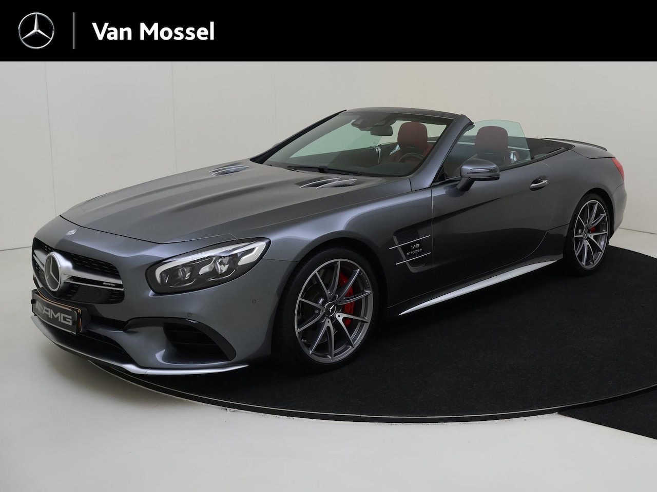 Mercedes-Benz SL-klasse Cabrio - 63 AMG / NL Auto/ 1e eig./ Stoelverwarming- & ventilatie/ COMAND - AutoWereld.nl