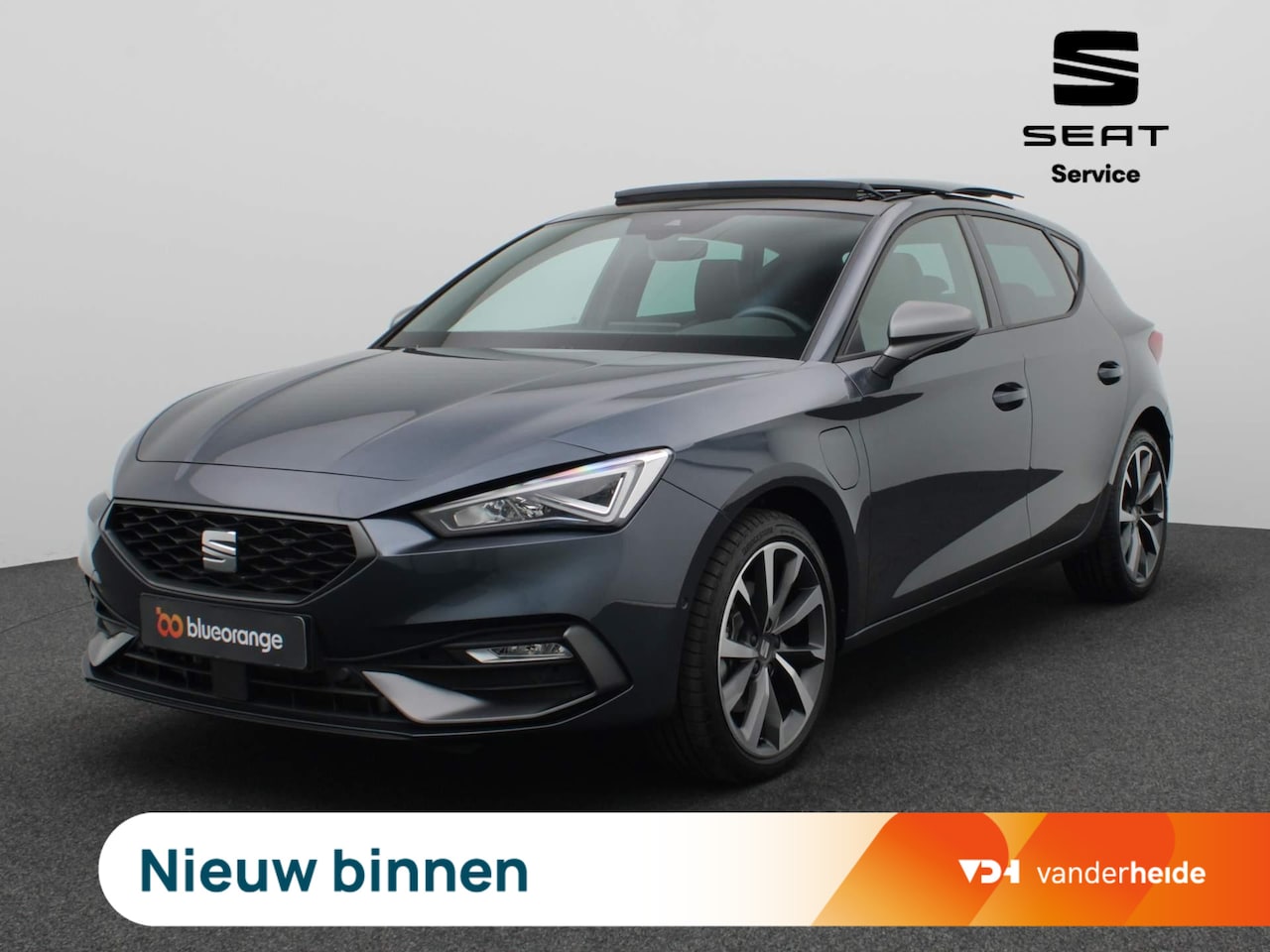 Seat Leon - 1.4 TSI eHybrid PHEV FR Business Intense 204PK DSG Navi, Keyless, Pano-Schuifdak, Memory s - AutoWereld.nl