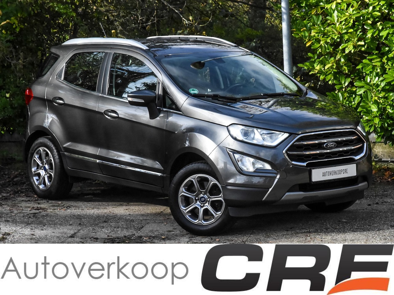 Ford EcoSport - 1.0 EcoBoost Titanium automaat / verwarmd stuur / stoelverwarming / cruise control / navi - AutoWereld.nl