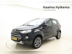 Ford EcoSport - 1.0 EcoBoost Titanium 125 PK | Handgeschakeld | Trekhaak | Lederen bekleding | Climate Con