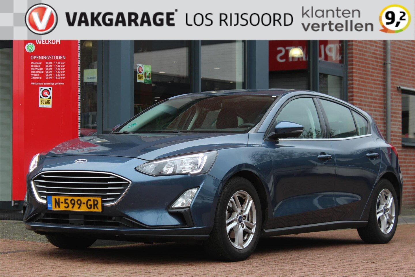 Ford Focus - 1.0 EcoBoost Hybrid *Trend* | Camera | Carplay | Navigatie | Cruise Control | A/C | Orig. - AutoWereld.nl