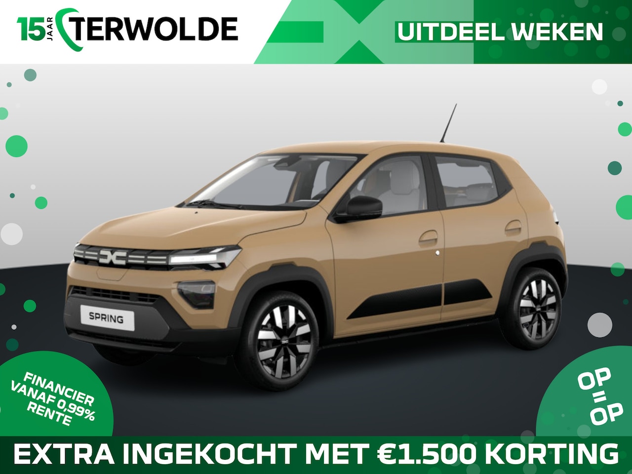 Dacia Spring - Electric 65 1AT Expression | Cruise Control met snelheidsbegrenzer | ISOFIX-bevestigingssy - AutoWereld.nl