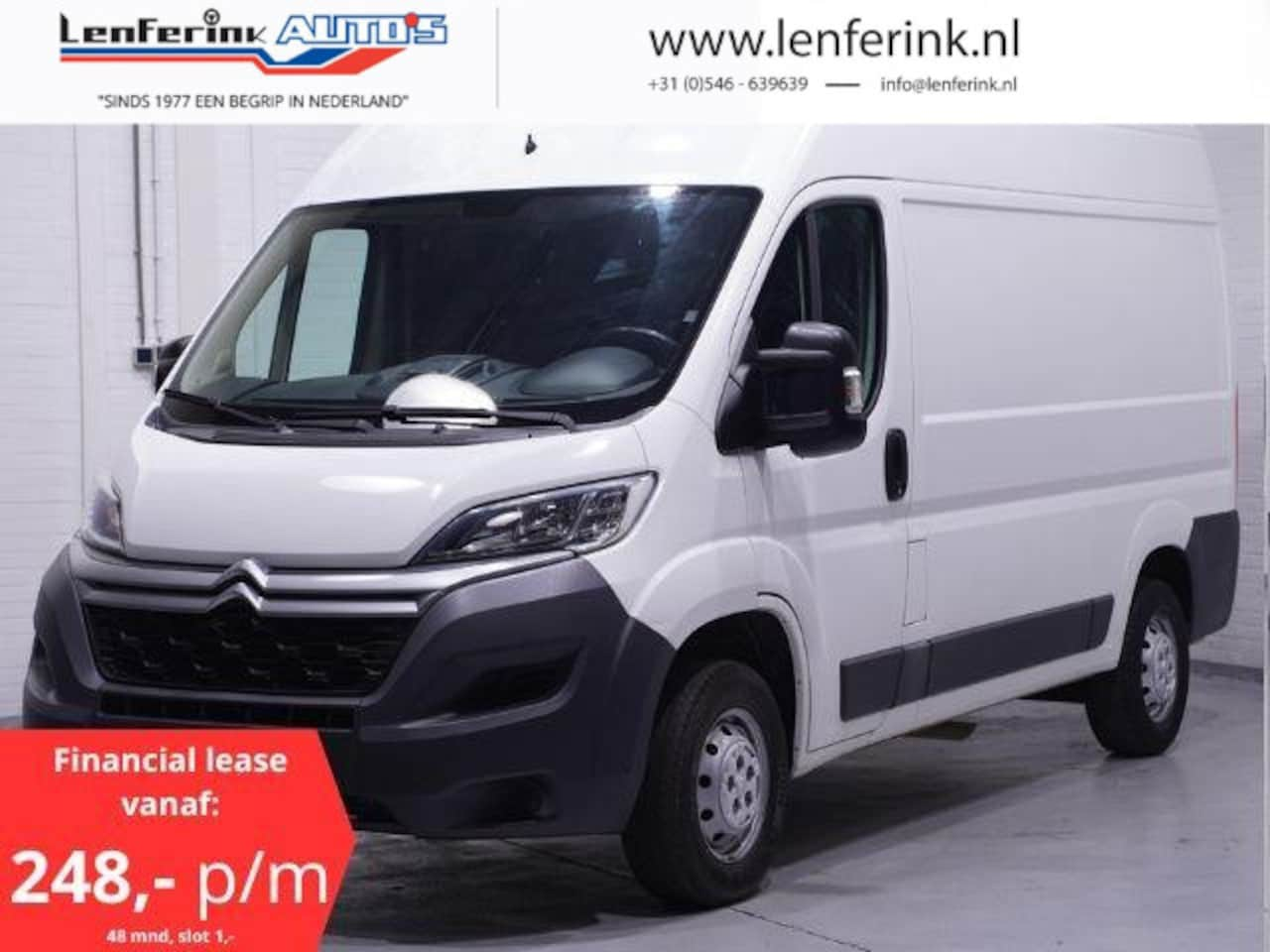 Citroën Jumper - 2.0 HDI 130 pk L2H2 Navi, Airco, 3-Zits Cruise Control, PDC achter, APK 10-2025 - AutoWereld.nl