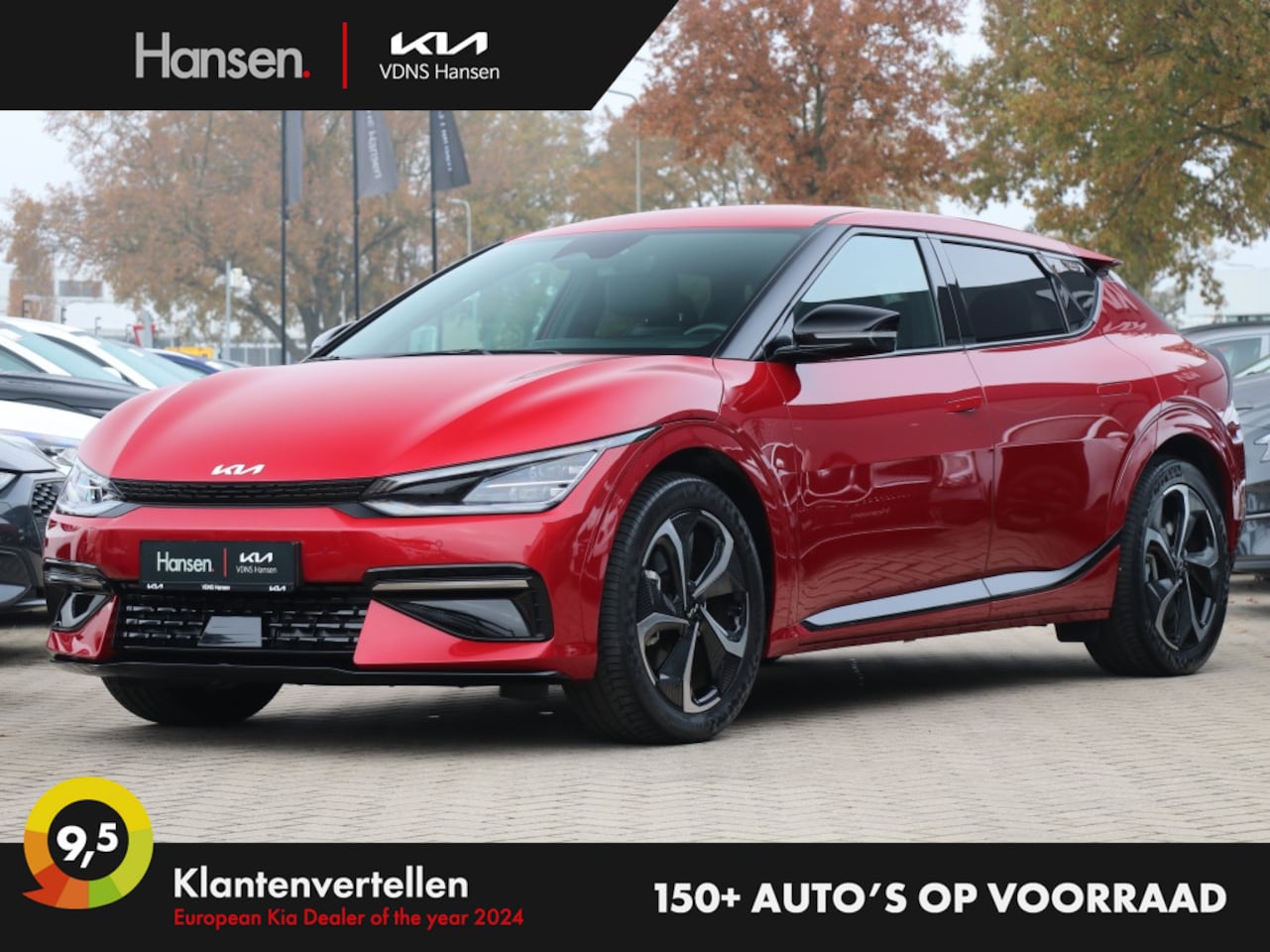 Kia EV6 - GT-Line Edition 77.4 kWh I Navi I Dodehoekdetectie - AutoWereld.nl