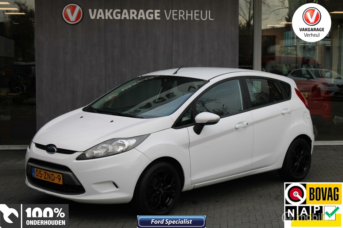 Ford Fiesta - 1.25 Limited|5Drs|Airco|Orgineel NL Auto+Nap! - AutoWereld.nl